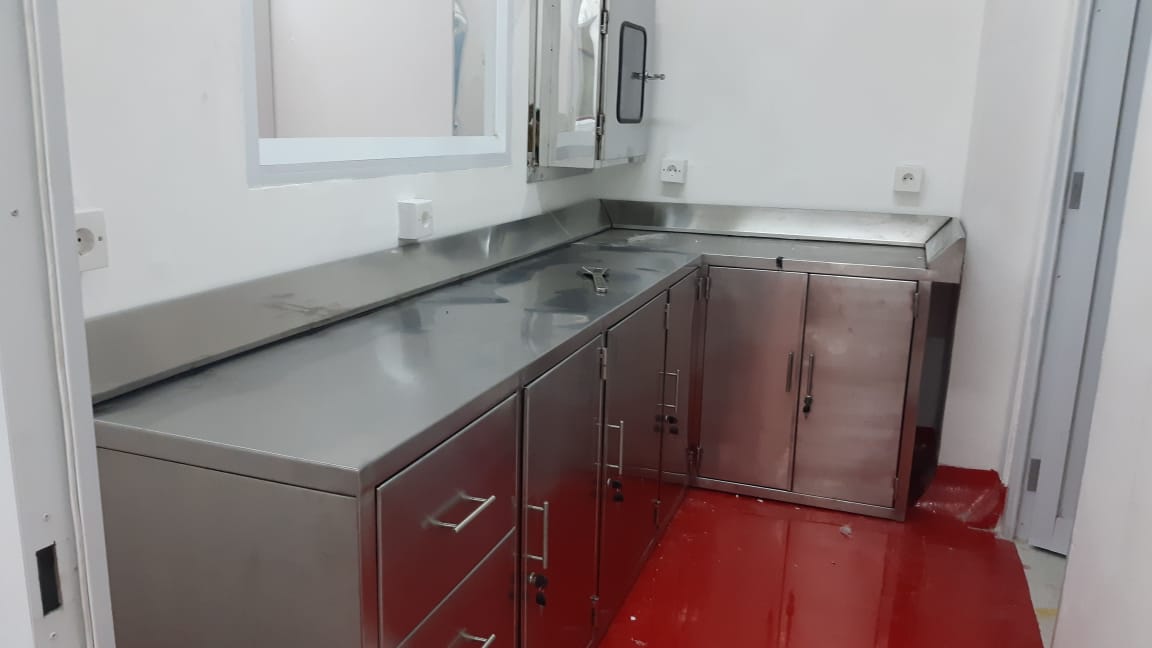 Meja Laboratorium Stainless 1